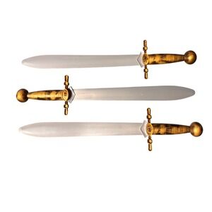 Disney Parks Cinderella Royal Table CRT Toy Sword Gold Silver Knight Kids 17"